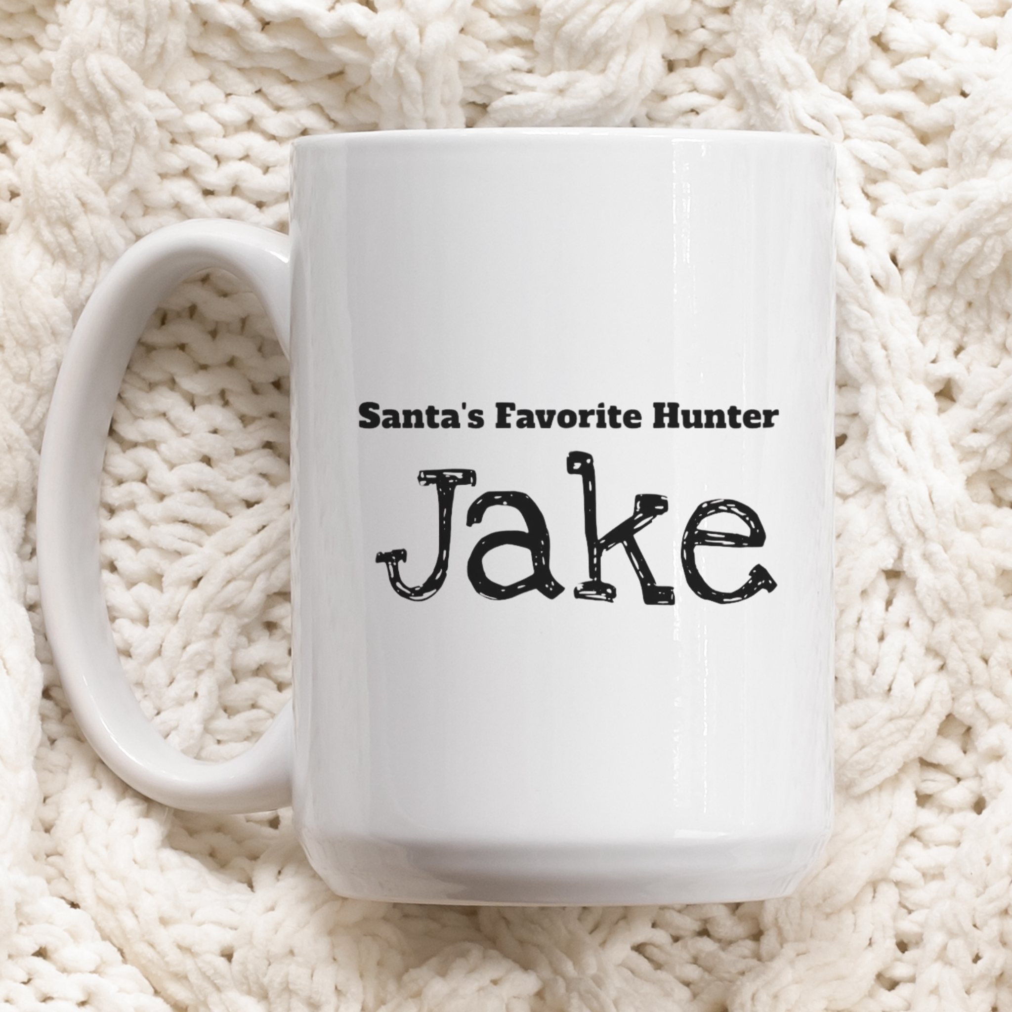 Christmas Buck Deer Mug Deluxe 15oz.