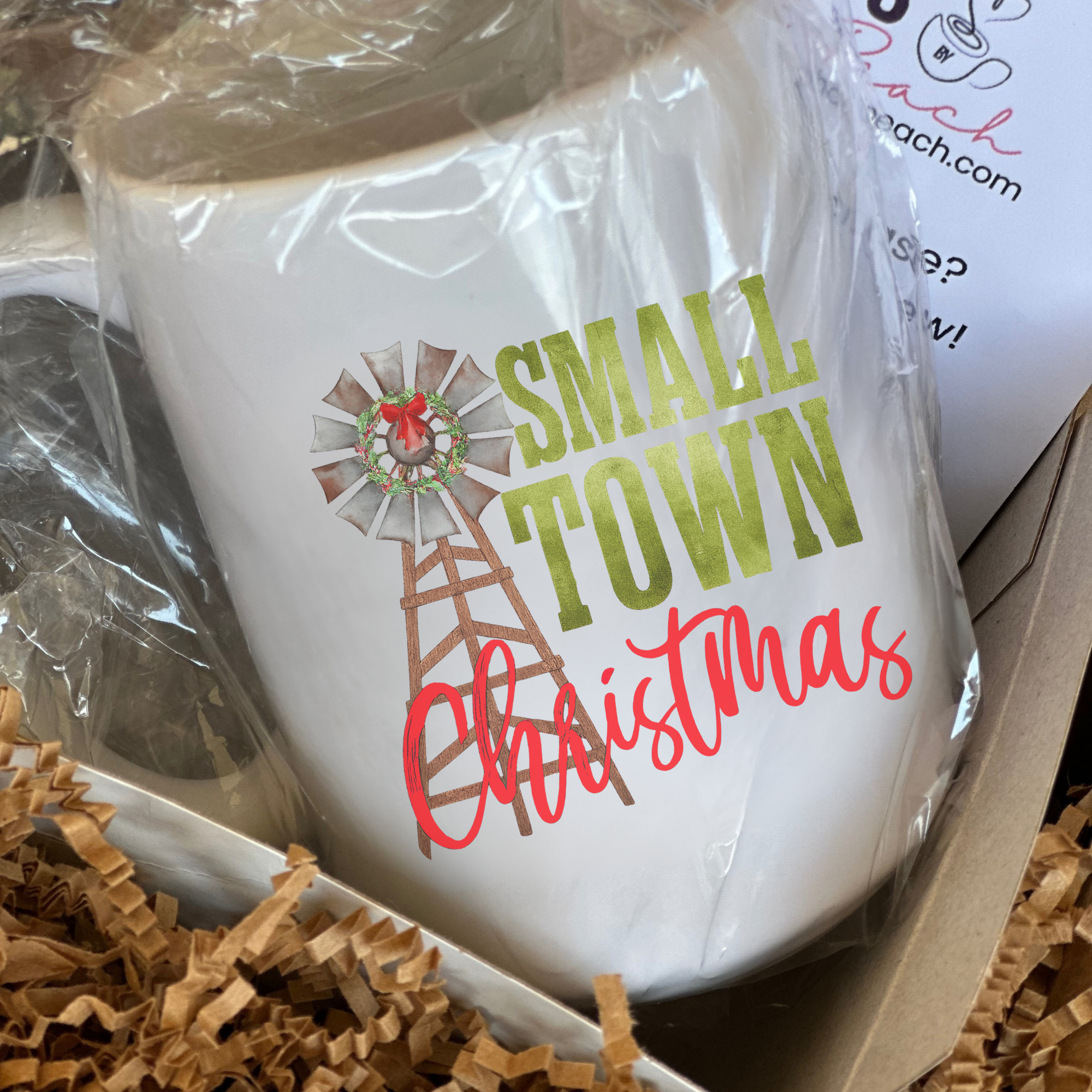 Small Town Christmas Mug Deluxe 15oz.