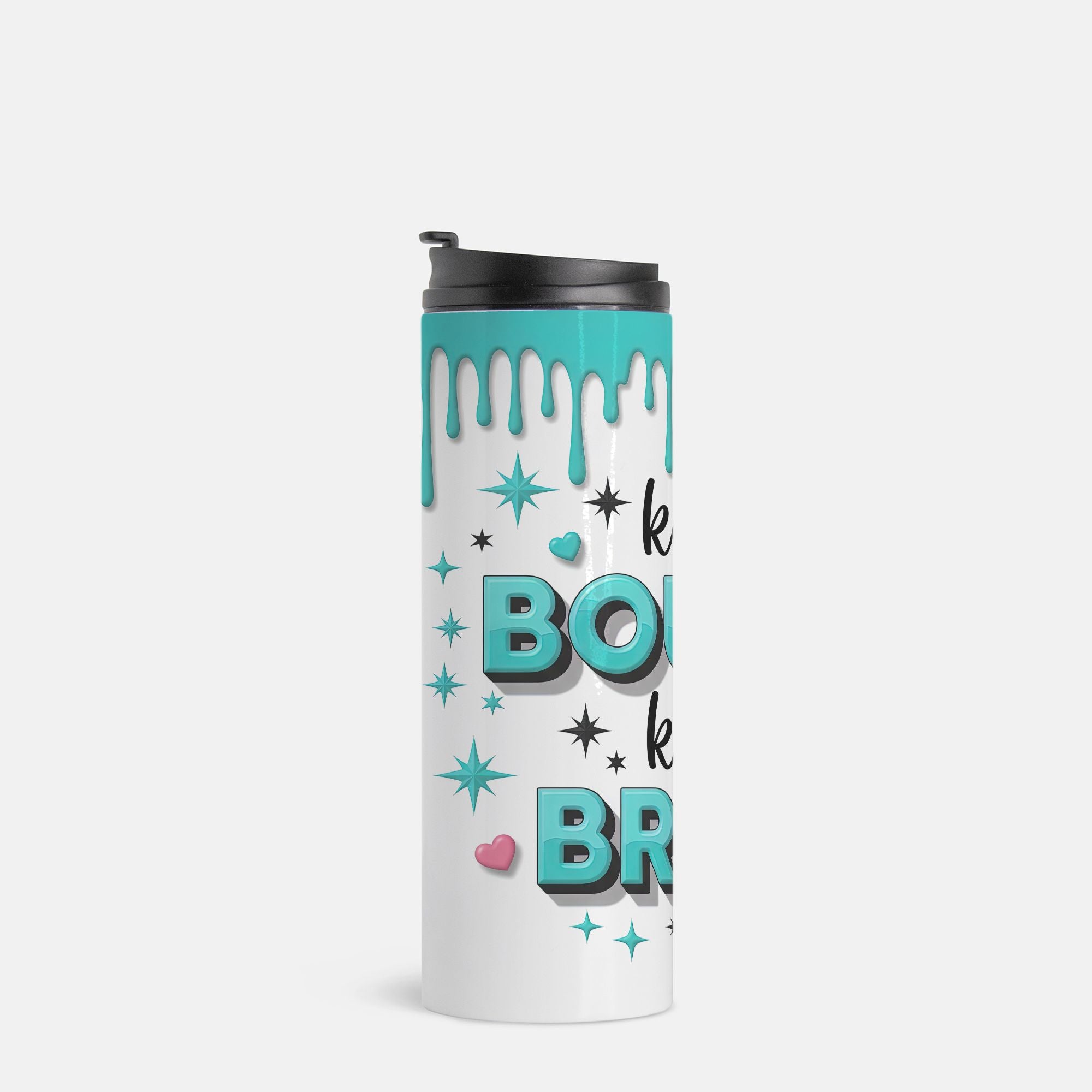Kinda Boujee Kinda Broke Thermal Tumbler 16 oz.